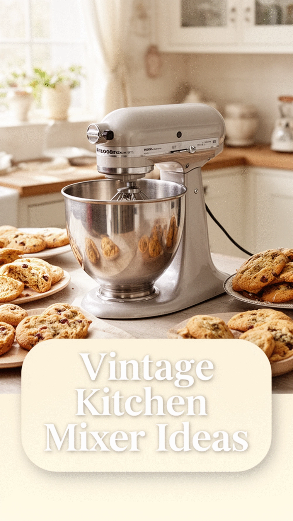 Why a Vintage-Style Kitchen Mixer on the Counter Sets the Whole Tone