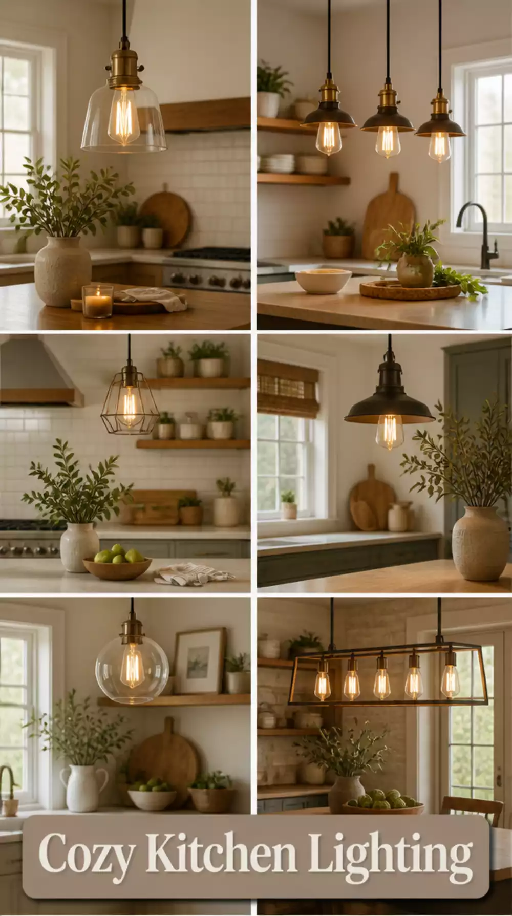 The Edison Bulb Kitchen Pendant Trick That Makes Any Kitchen Feel Cosy