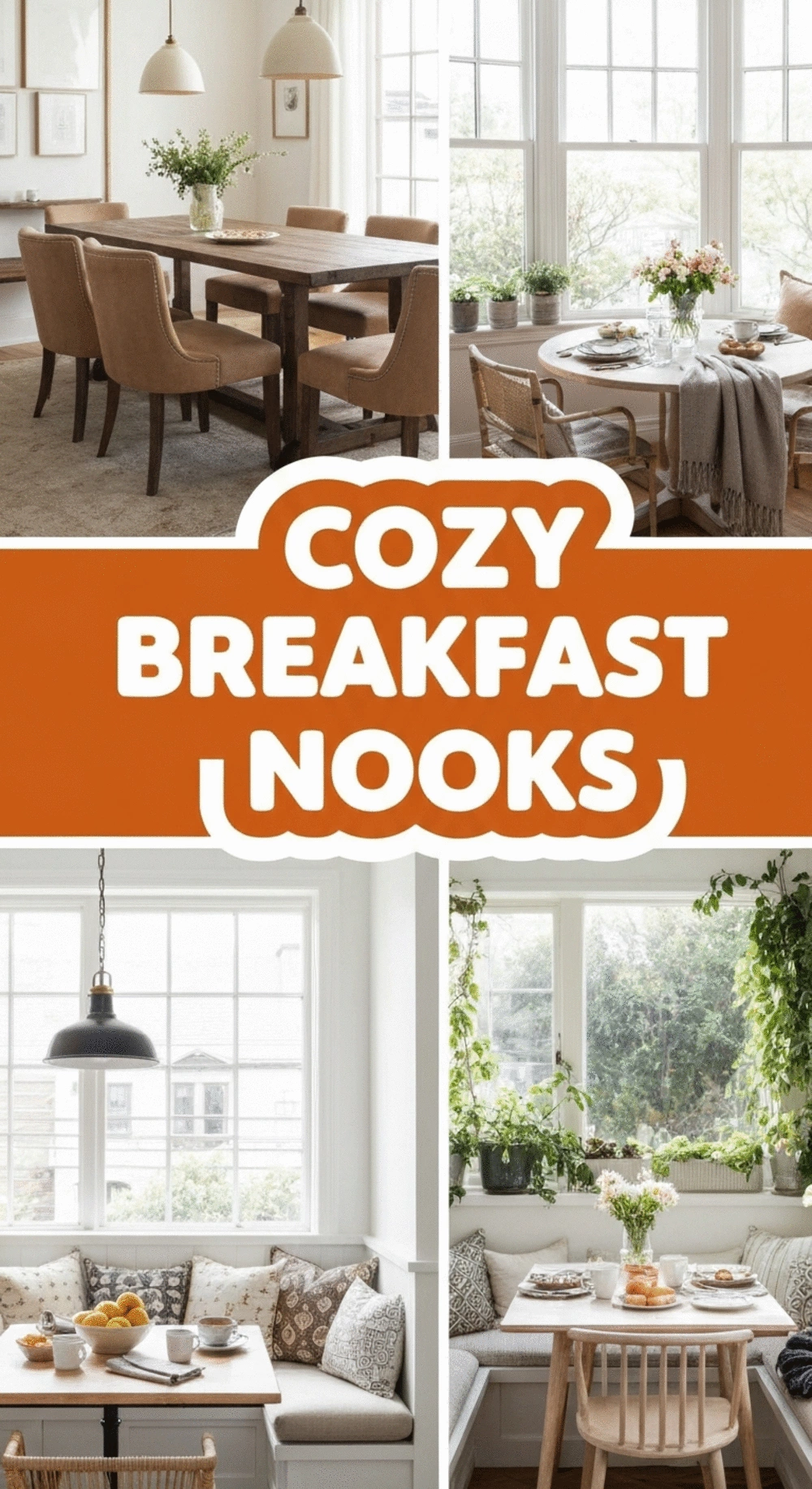 Designing cozy breakfast nooks in your kitchen