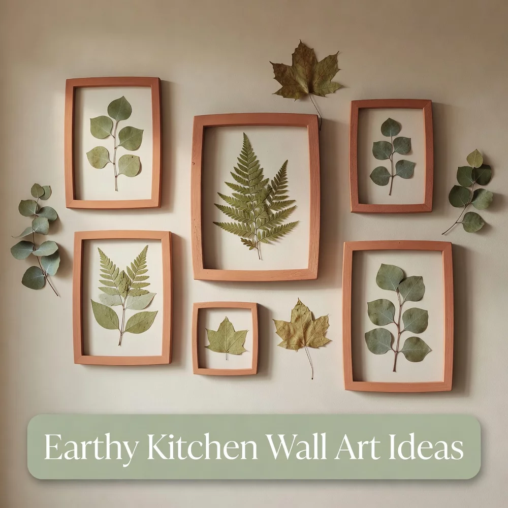 Earthy Kitchen Wall Art Ideas for Organic Decor