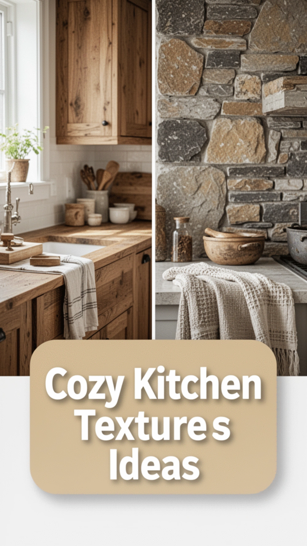 Layer Textures in Your Kitchen for Cozy Visual Appeal