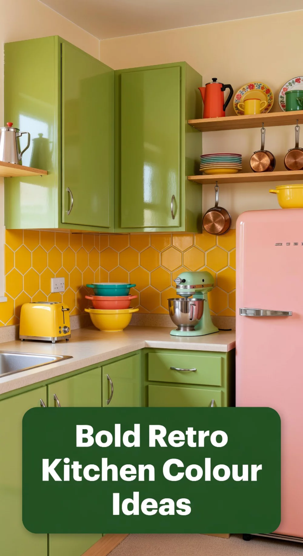 Bold Retro Kitchen Colour Ideas for Vibrant Spaces