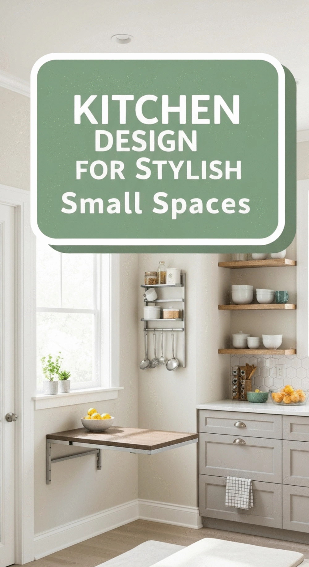 Kitchen Design for Stylish Small Spaces