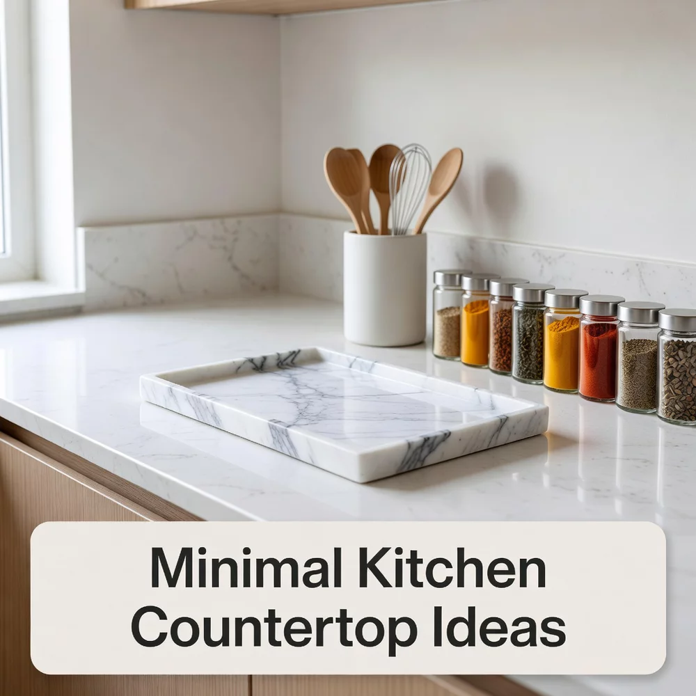 Minimal Kitchen Countertop Ideas for Clear Space
