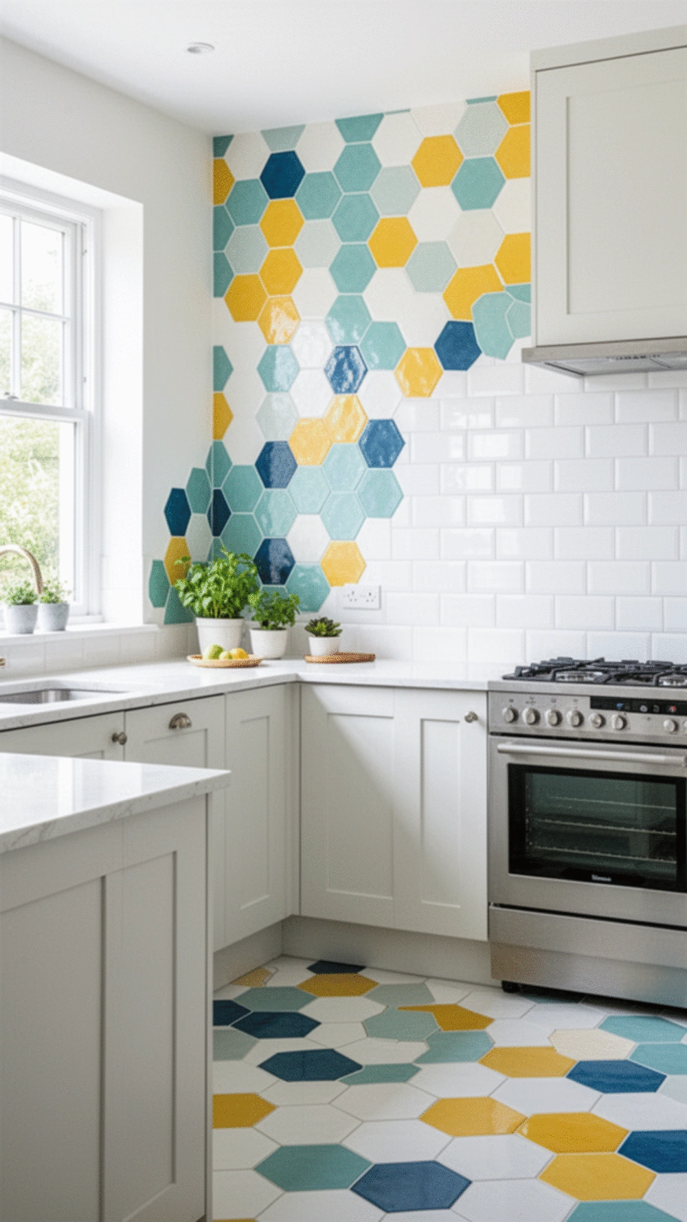 Stunning Trending Tile Designs for Kitchen Backsplashes