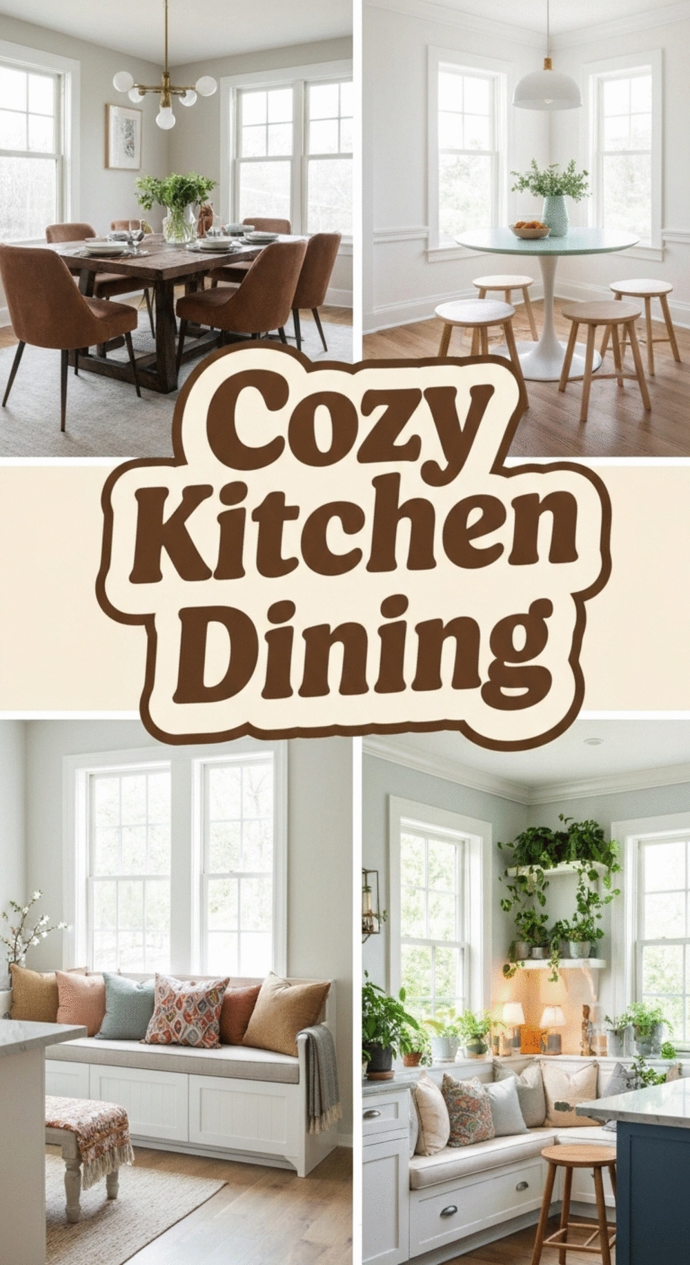 Best furniture choices for comfortable kitchen dining spaces