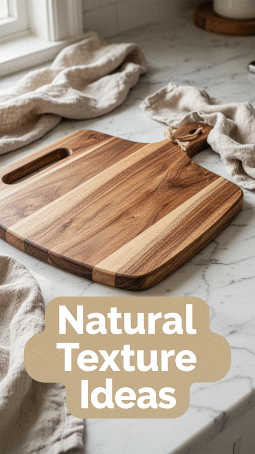 Elevate Your Minimalist Kitchen with Natural Textures