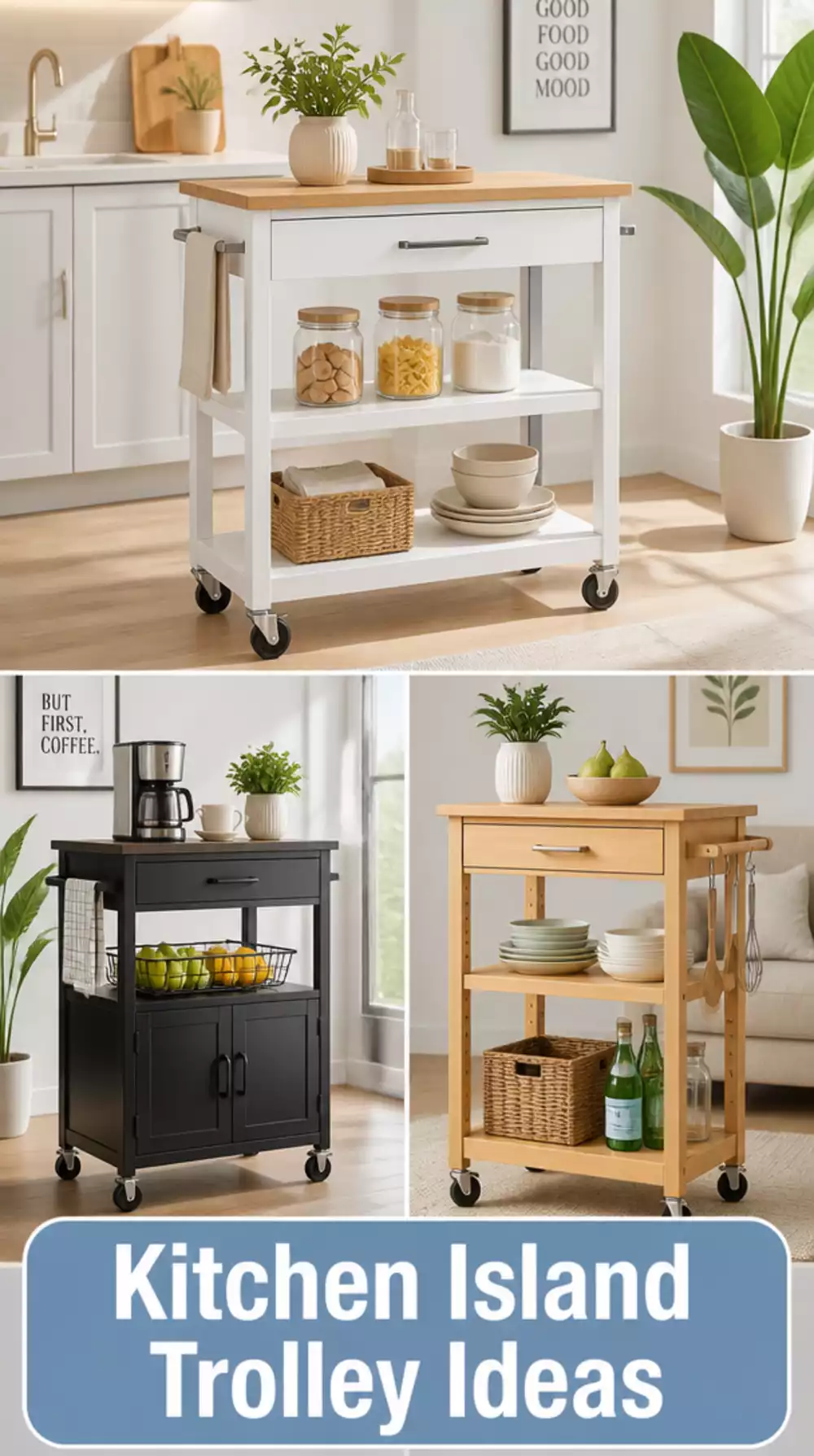 The One Kitchen Island Trolley That Works in a Studio Apartment