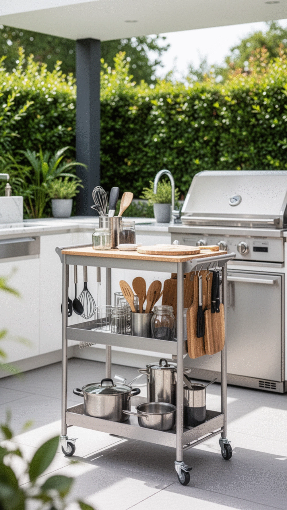 Smart Storage Solutions for Outdoor Kitchens: 3 Tips to Maximize Space