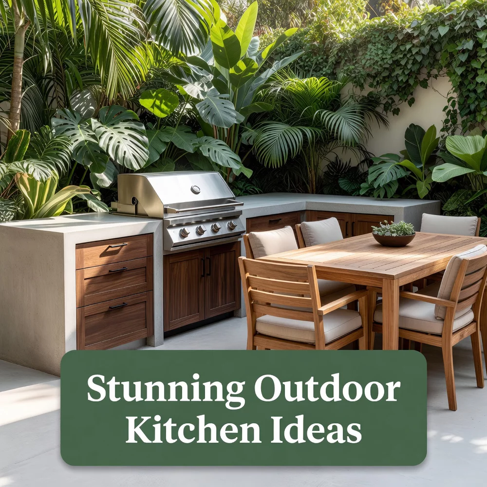Stunning Outdoor Kitchen Ideas for Garden Bliss