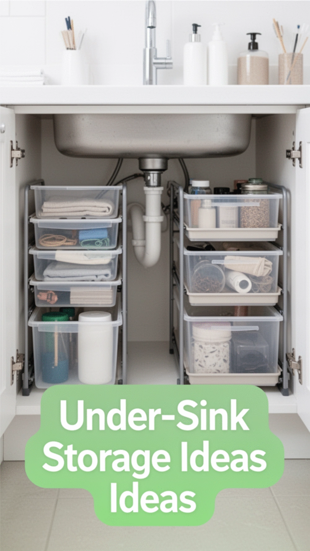 Maximize Under-Sink Storage: Effective Solutions for Kitchen Organization