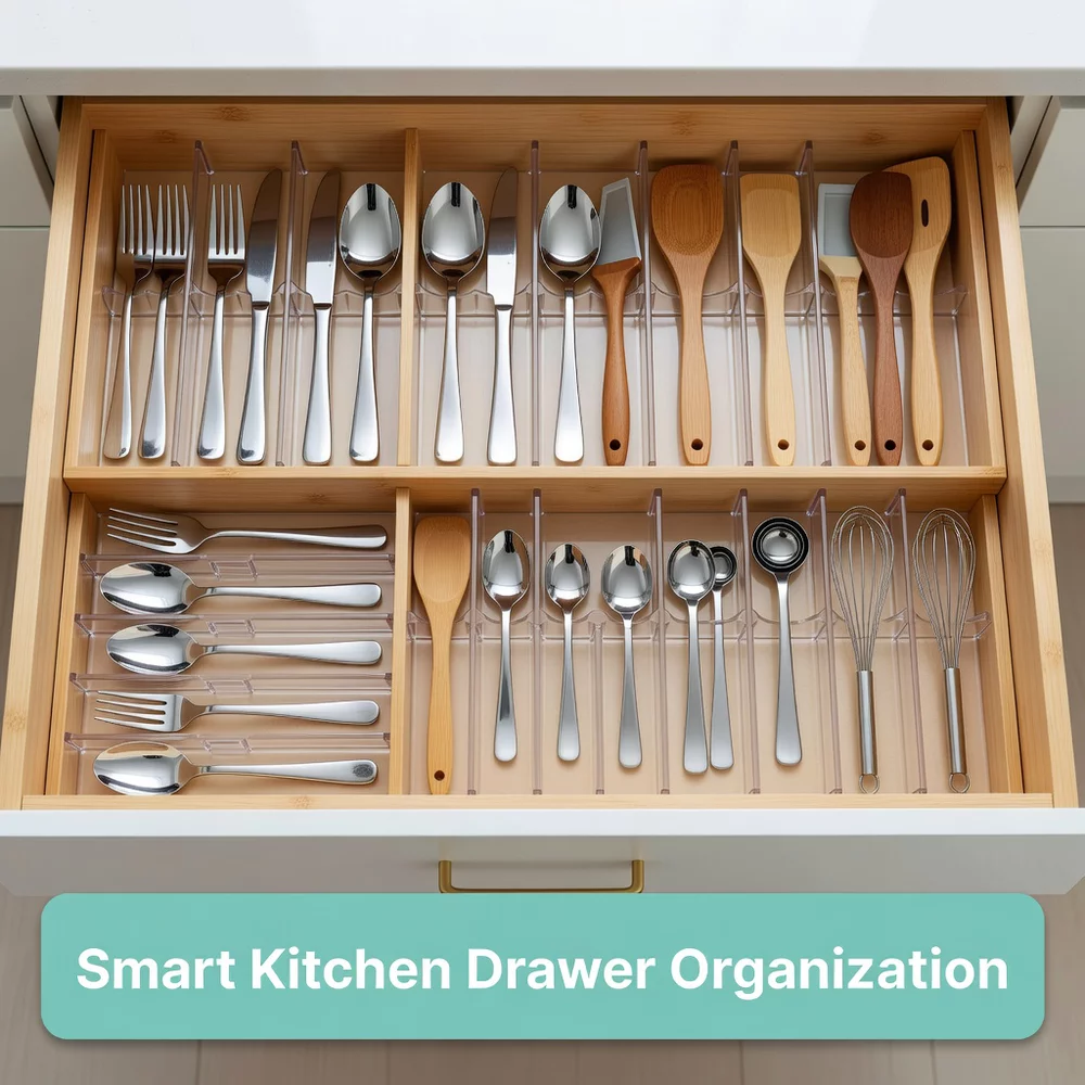 Smart Kitchen Drawer Organization for Easy Access