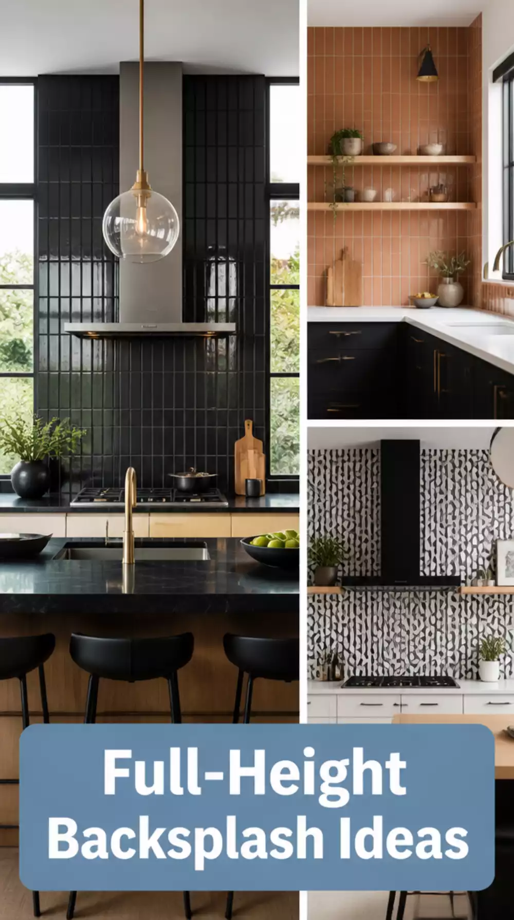 Why a Full-Height Kitchen Backsplash Makes the Room Feel Much Taller