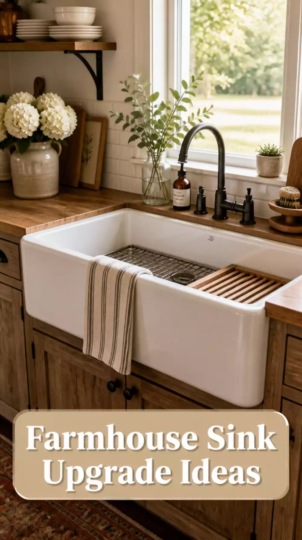The Farmhouse Kitchen Sink Upgrade That Makes the Whole Room Feel Custom