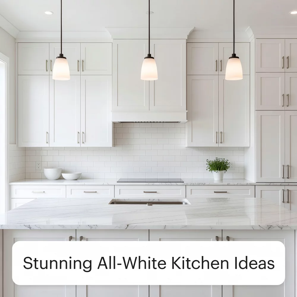 Stunning All-White Kitchen Ideas for Timeless Style