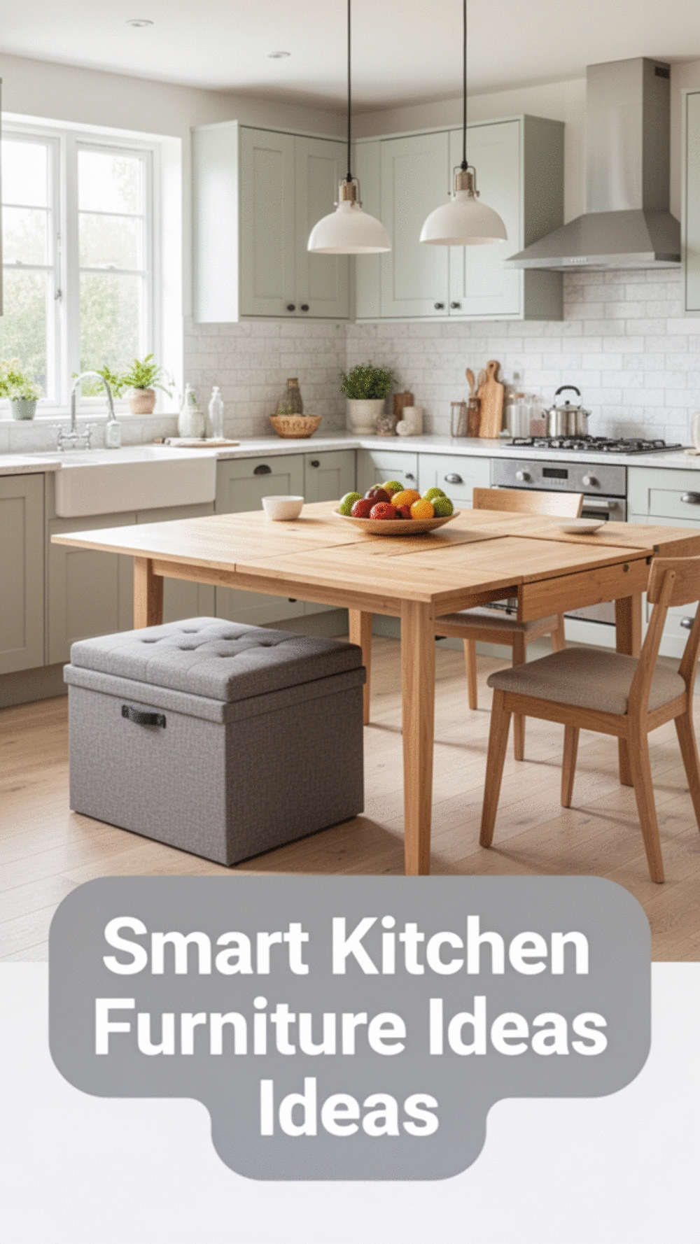 Stylish Multifunctional Furniture Ideas for Your Kitchen Space