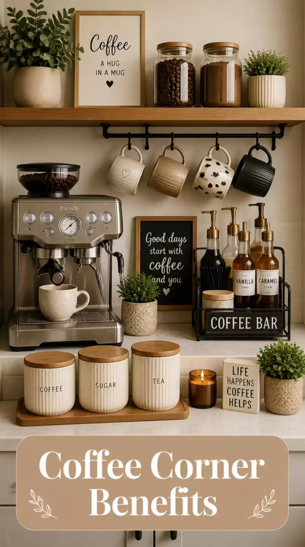 Why a Dedicated Kitchen Coffee Corner Makes the Whole Morning Routine Better