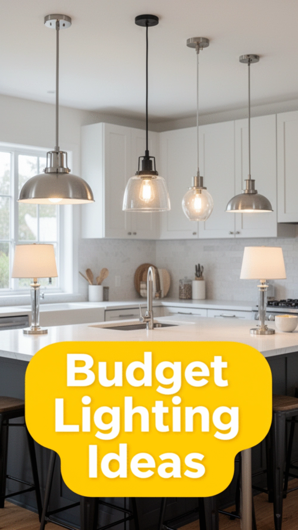 Budget Lighting Ideas to Brighten Your Kitchen