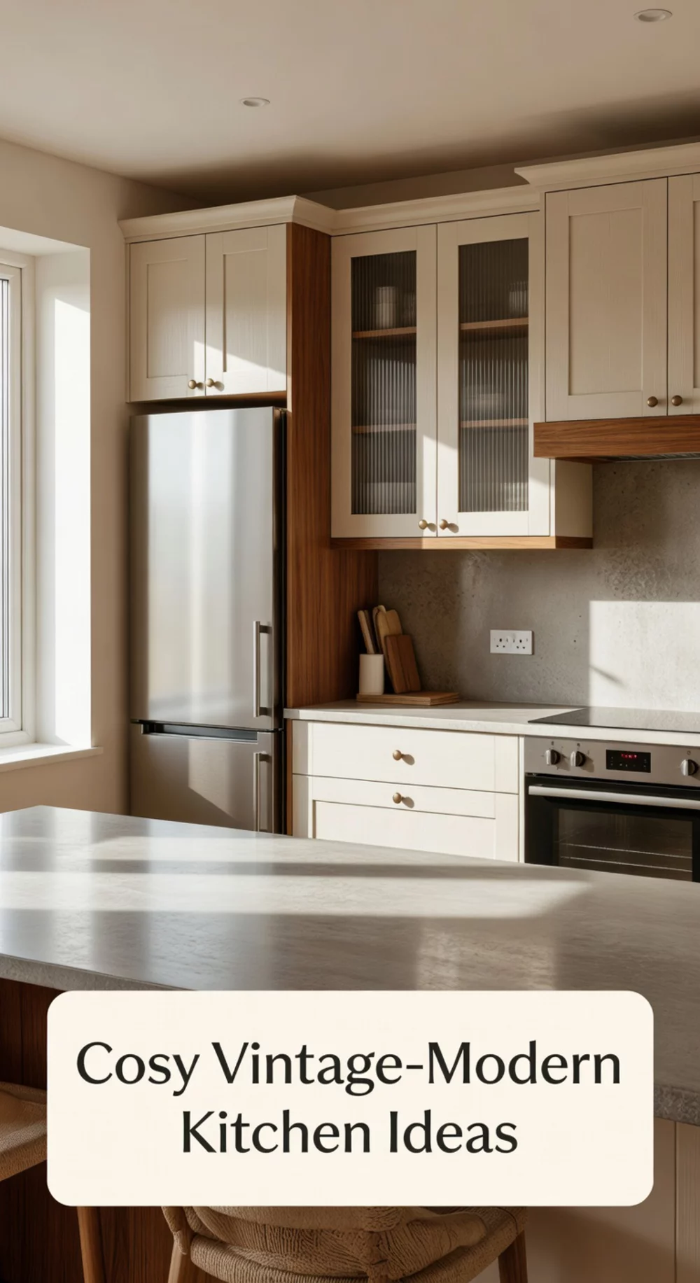 Cosy Vintage-Modern Kitchen Ideas for Stylish Function