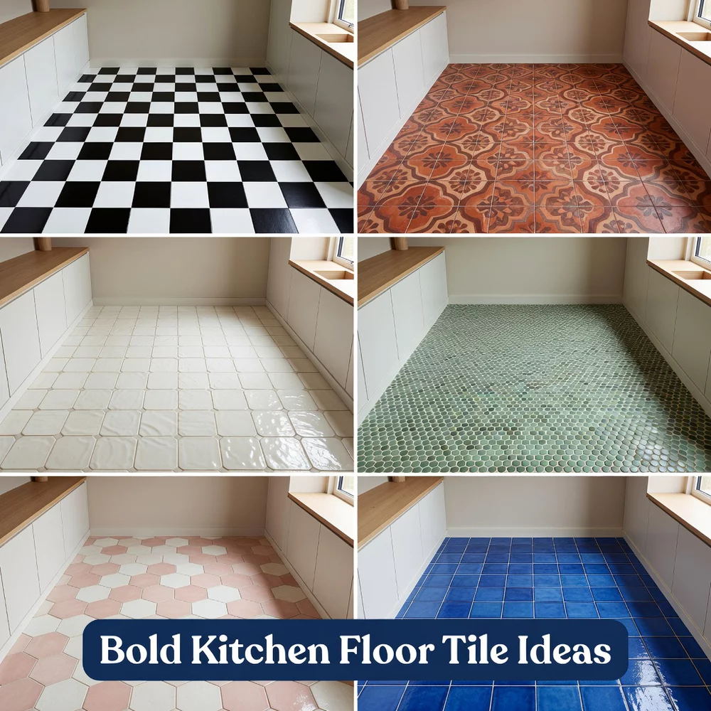 Bold Kitchen Floor Tile Ideas for Stunning Design