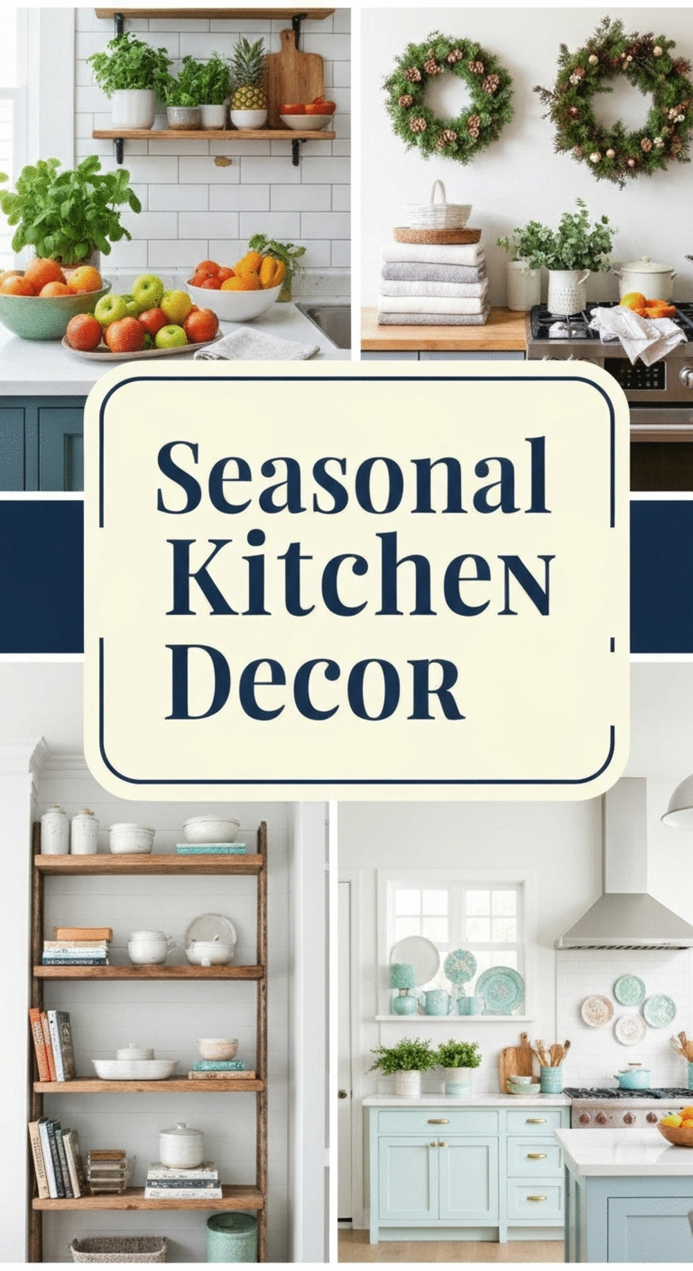 Seasonal kitchen decor ideas to refresh your cooking space