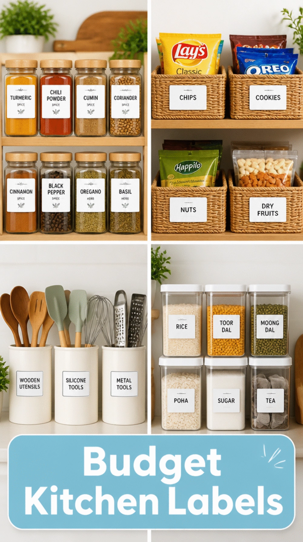 The $5 Label Maker Trick That Makes a Budget Kitchen Look Styled
