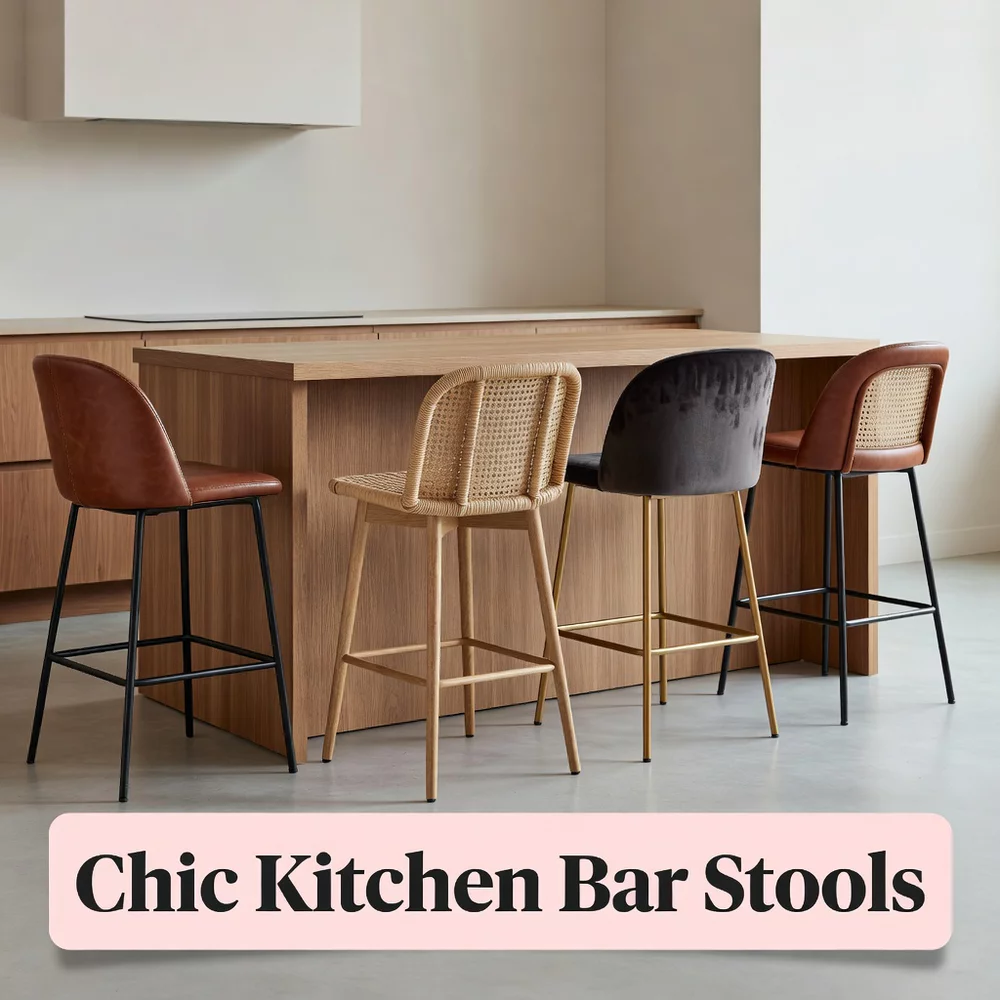 Chic Kitchen Bar Stools for Stylish Spaces