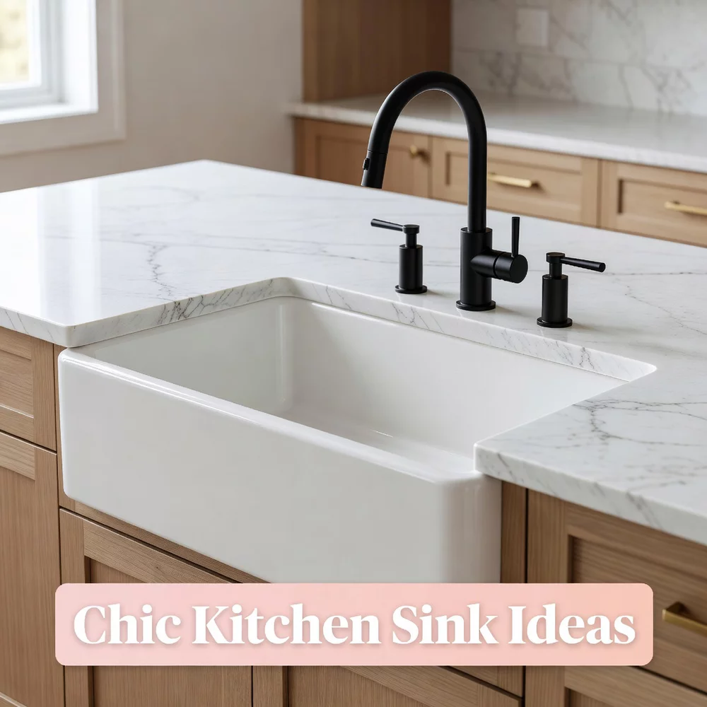 Chic Kitchen Sink Ideas for a Polished Look