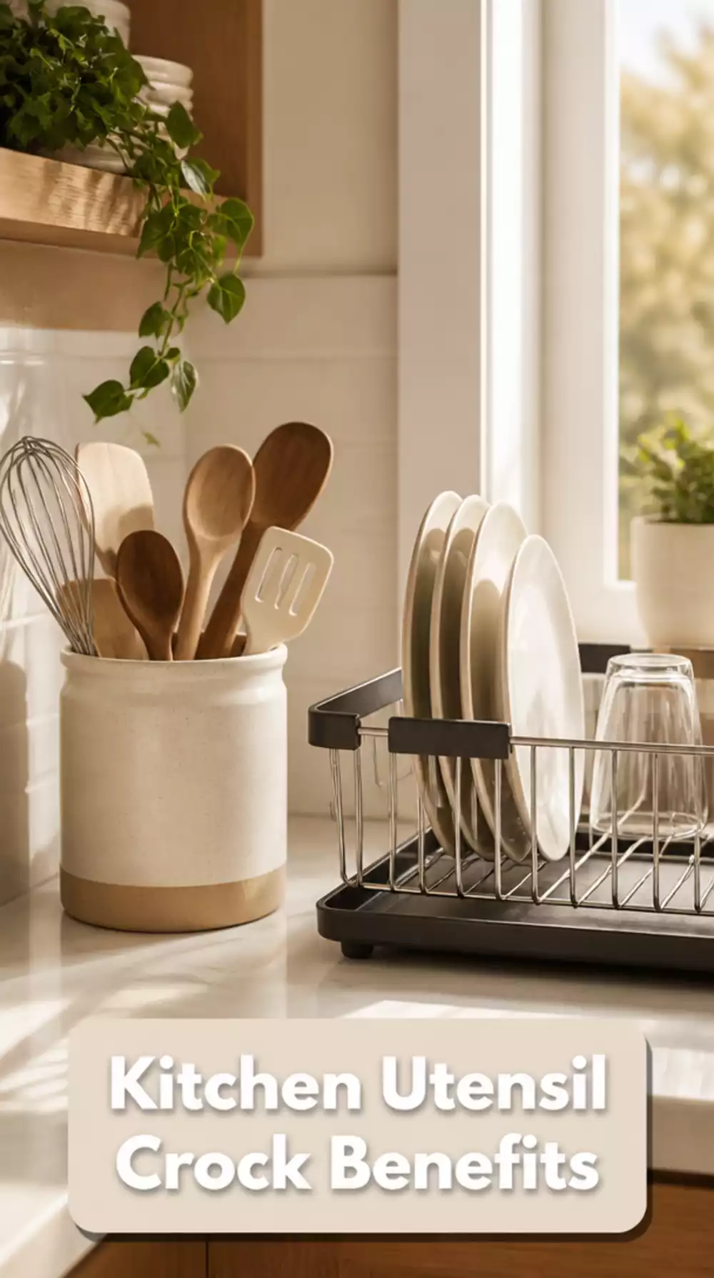 Why a Kitchen Utensil Crock on the Counter Beats Any Drawer Setup