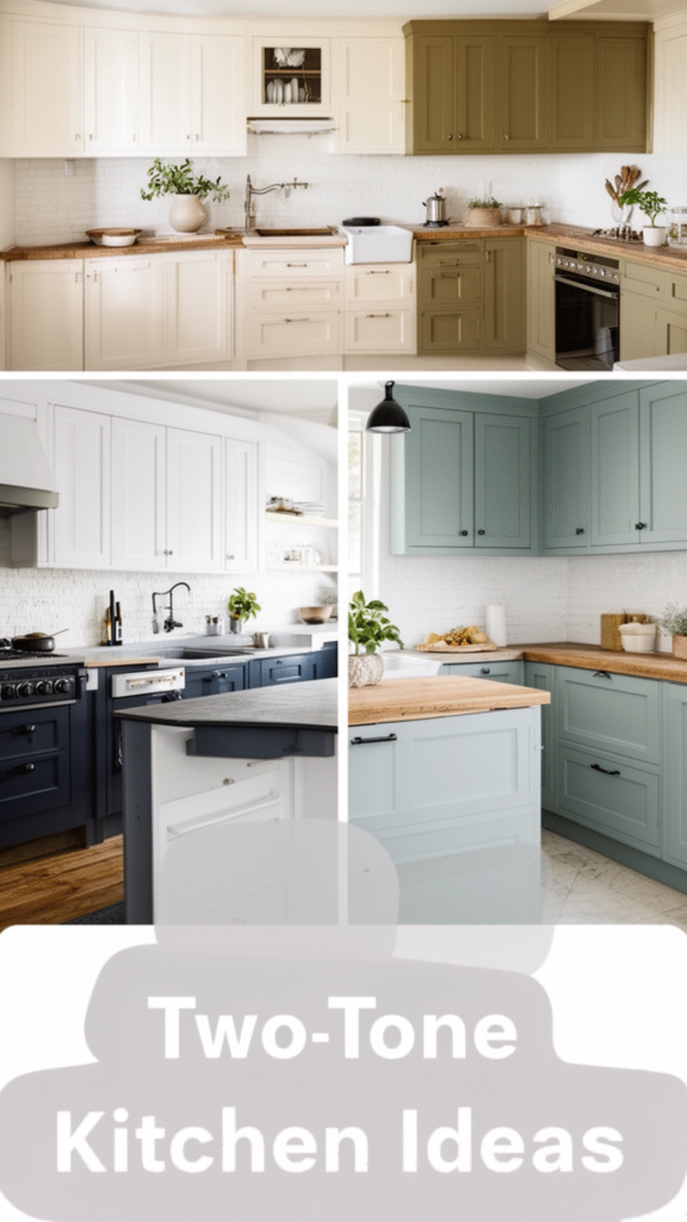 The Two-Tone Kitchen Cabinet Trick That Makes Any Kitchen Look Custom