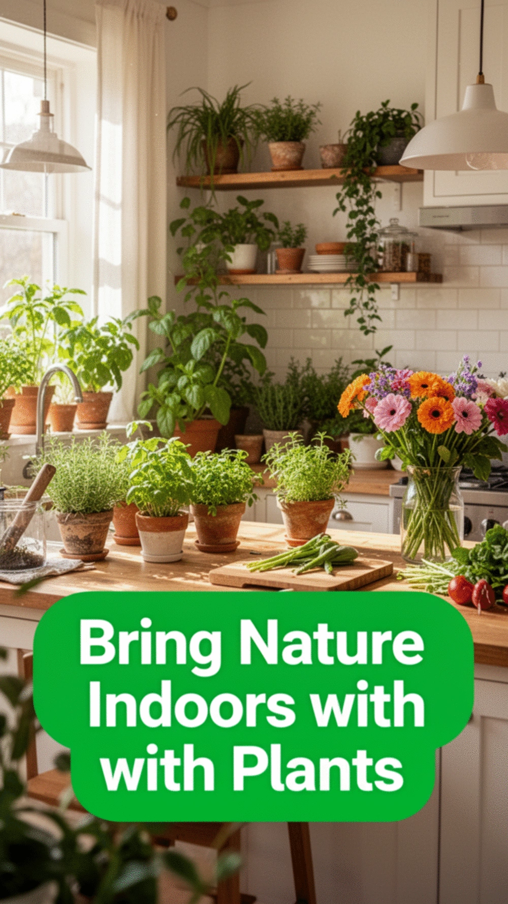 Easy Ways to Bring Nature Indoors with Plants in Your Kitchen