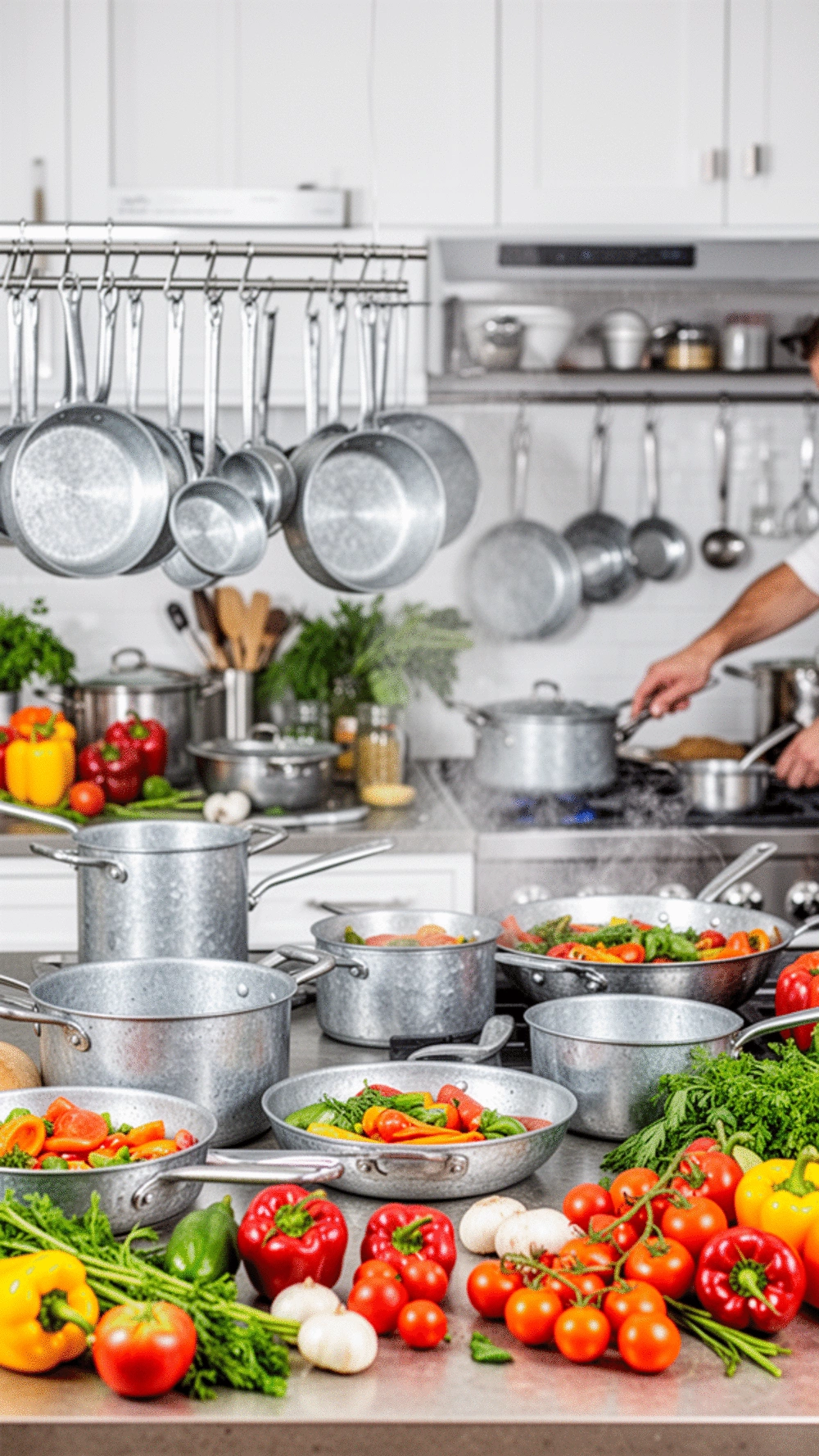 Durable Zinc Utensils and Cookware for Effortless Cooking