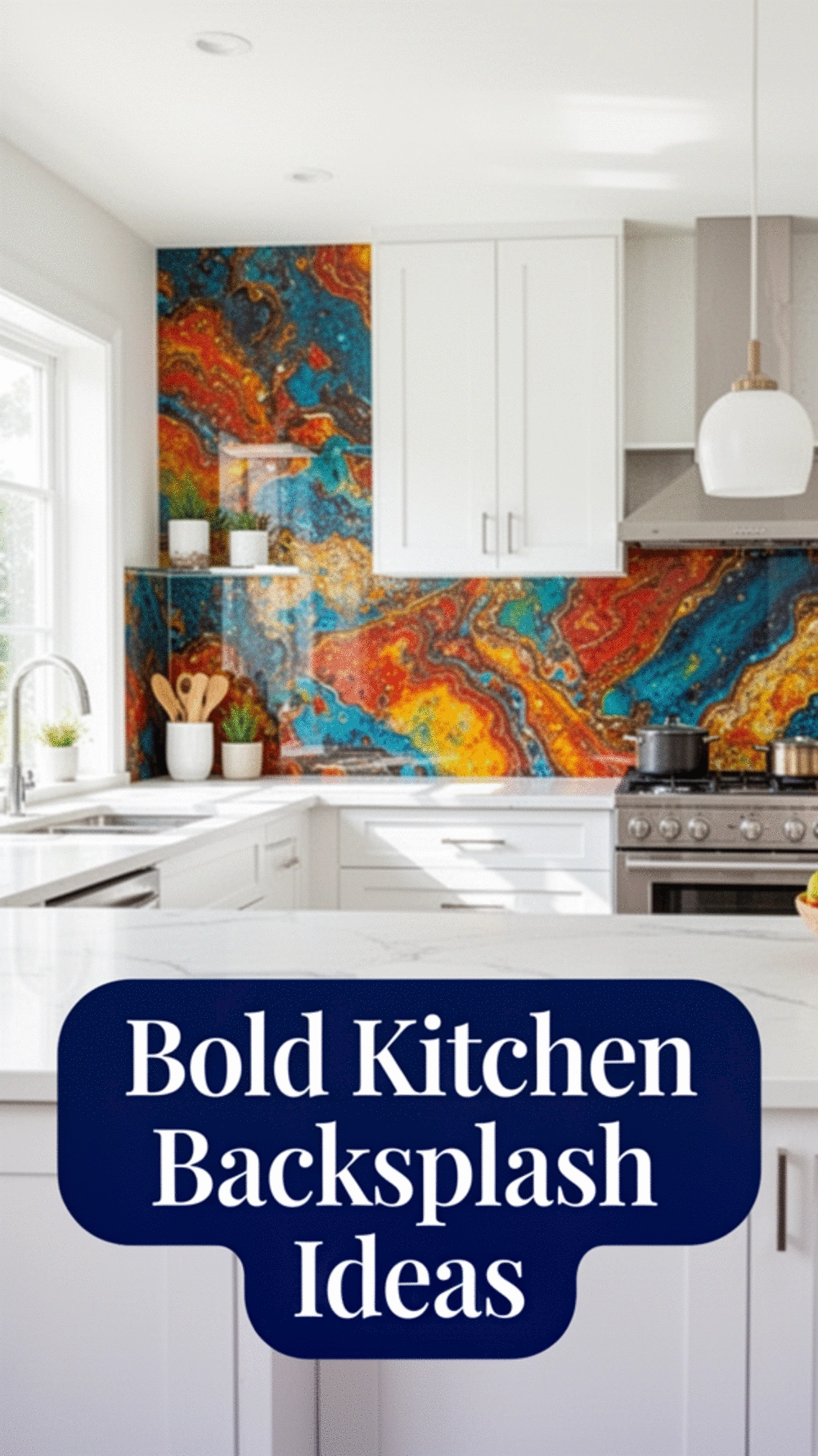 Transform Your Kitchen with a Bold Statement Backsplash