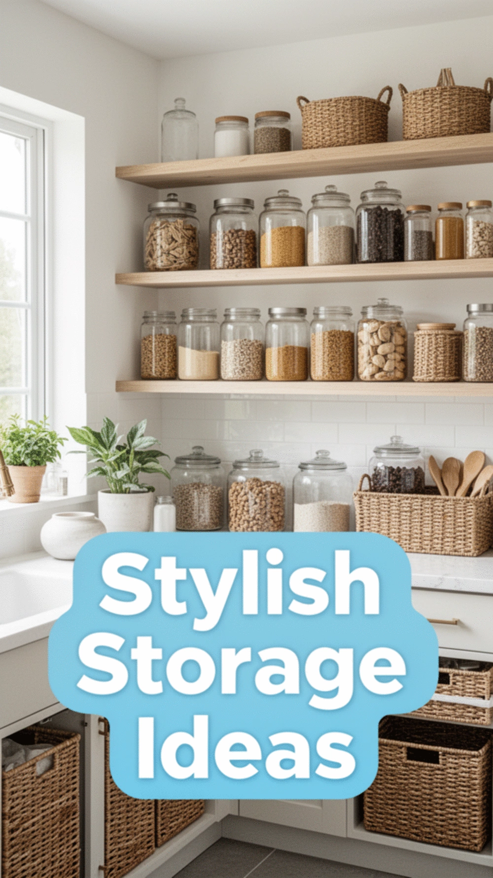 Stylish Storage Solutions for a Cozy Kitchen Organization