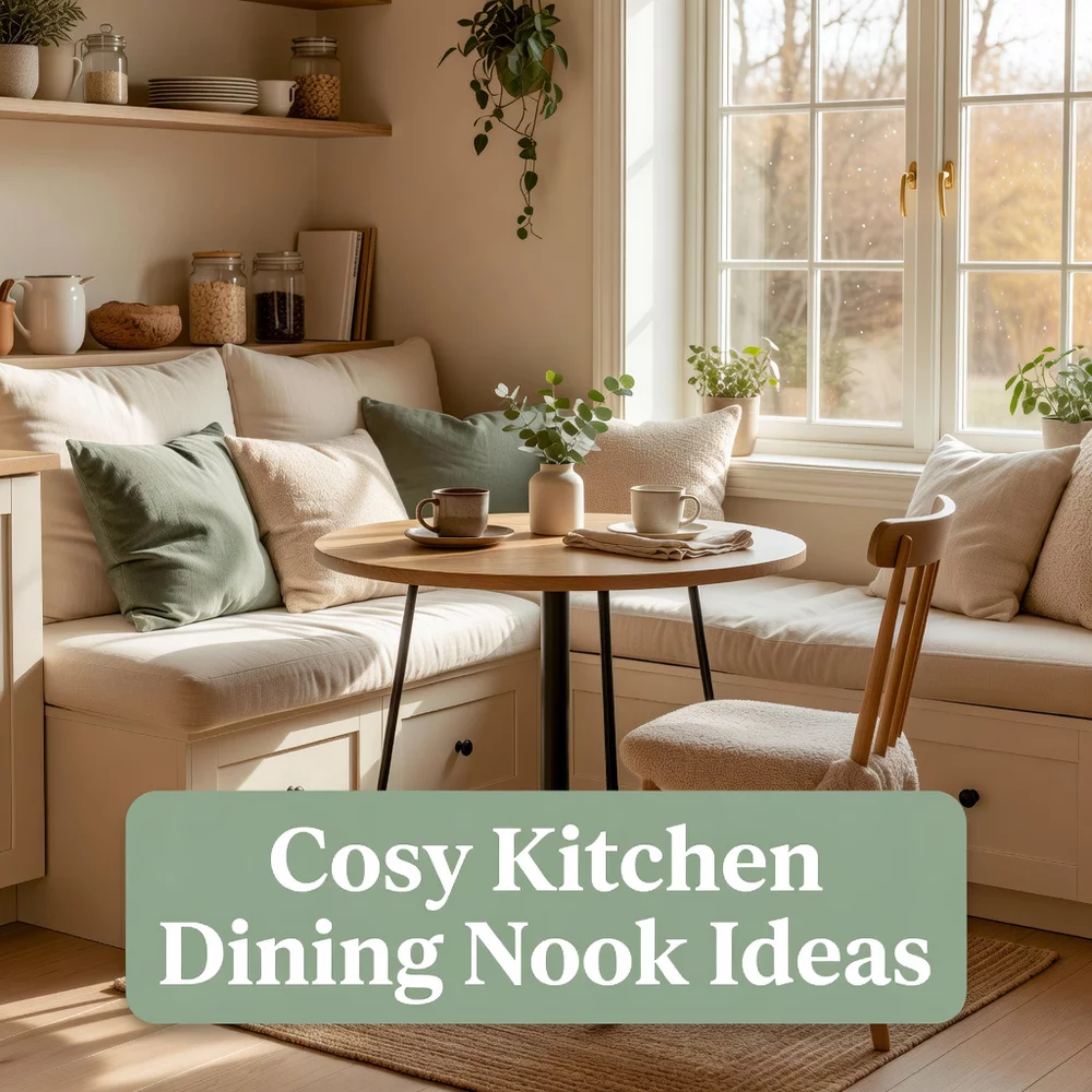 Cosy Kitchen Dining Nook Ideas for Special Mealtimes