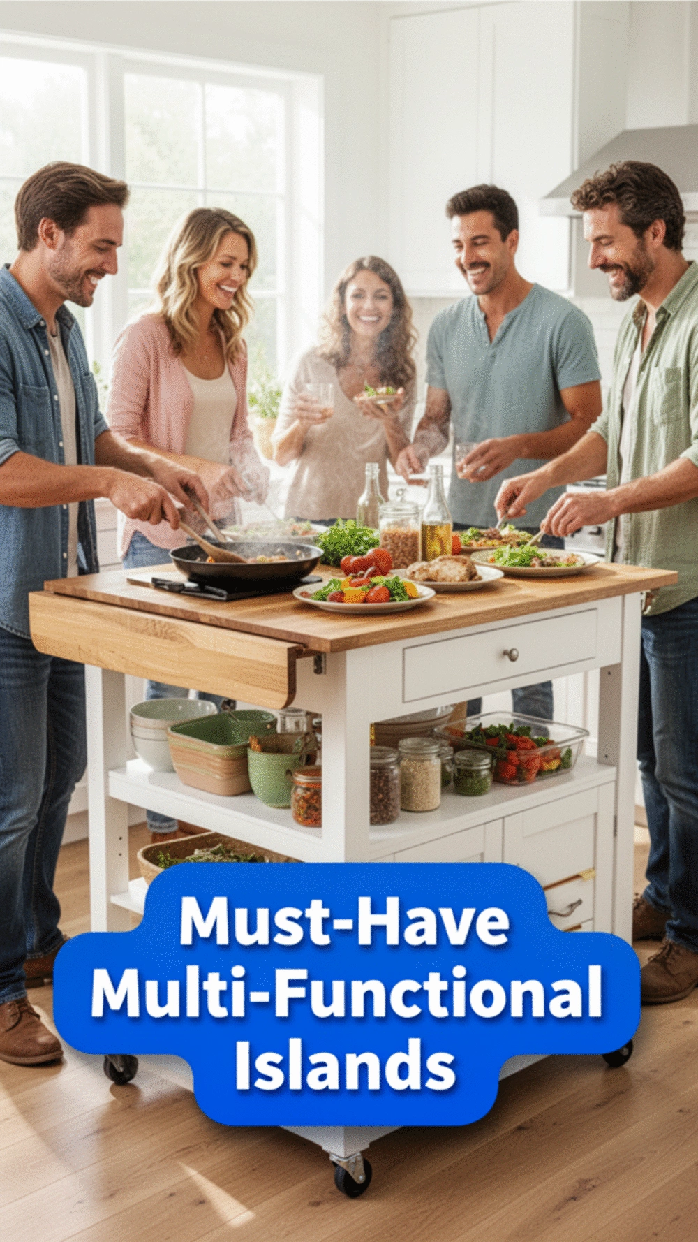 Multi-Functional Kitchen Islands: 3 Amazing Examples for Your Home