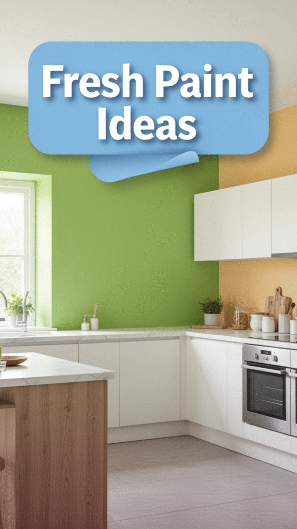 Revitalize Your Kitchen with a Pop of Paint for a Fresh Look