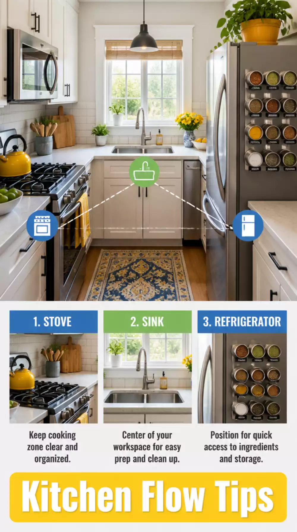 The Small Kitchen Layout Trick That Designers Use to Create Better Flow