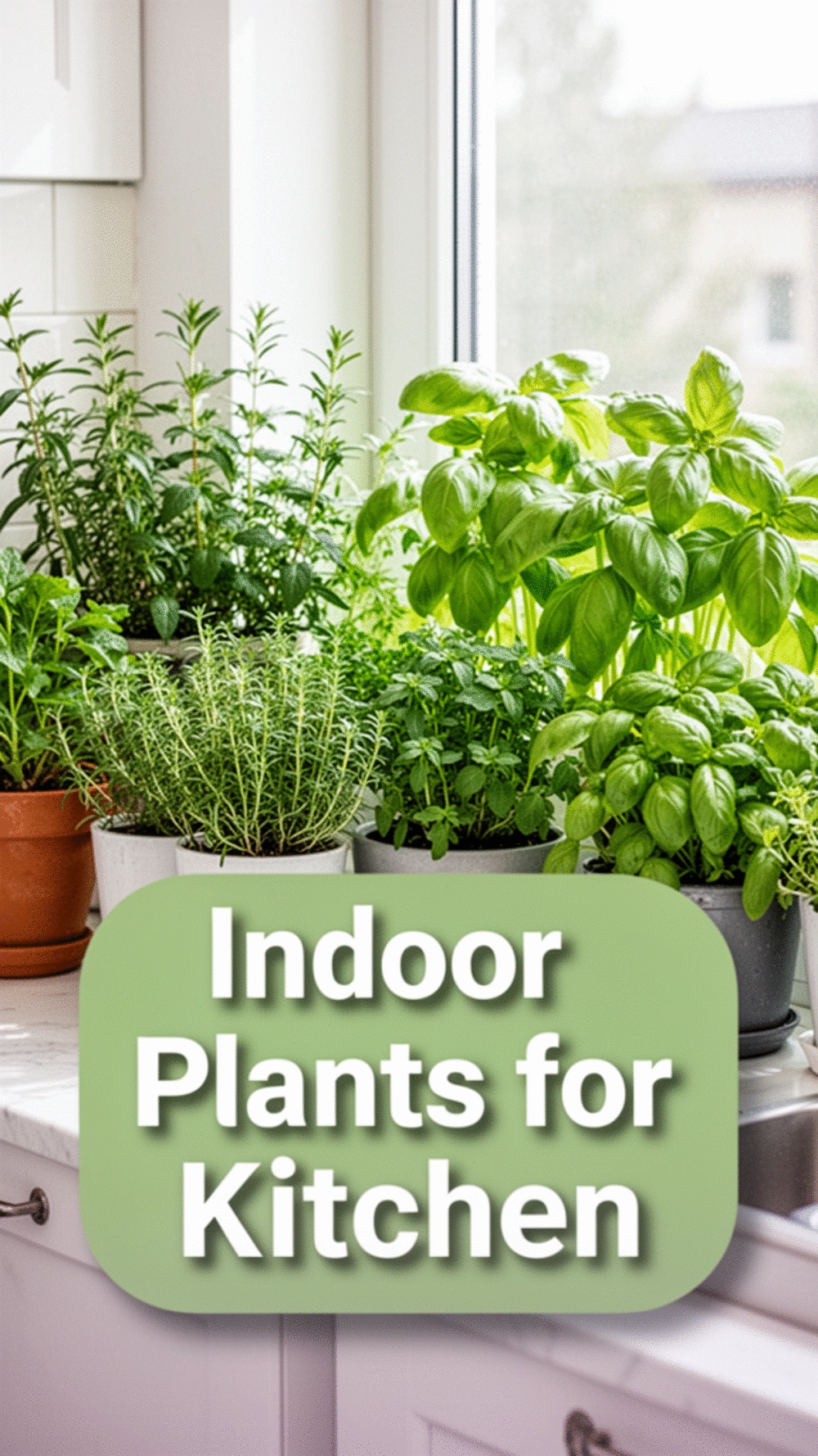 Transform Your Kitchen with Indoor Plants for Freshness and Style