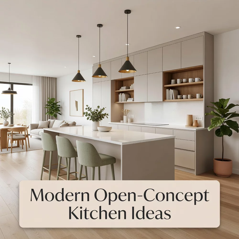 Modern Open-Concept Kitchen Layout Ideas for Flow