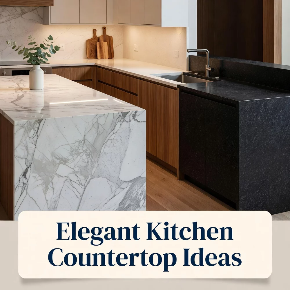 Elegant Kitchen Countertop Ideas for Luxurious Spaces