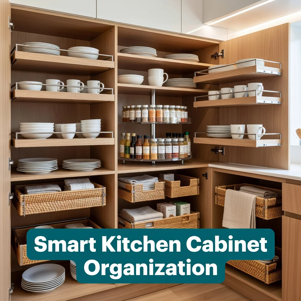 Smart Kitchen Cabinet Organization for Easy Access