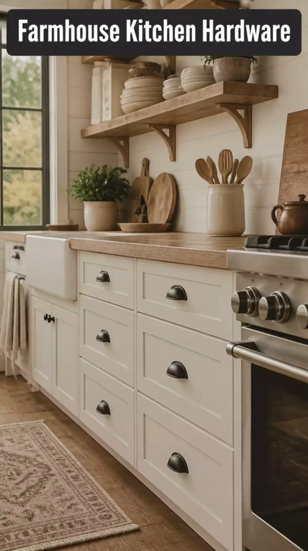 Matte Black Cup Handles for Modern Farmhouse Kitchens