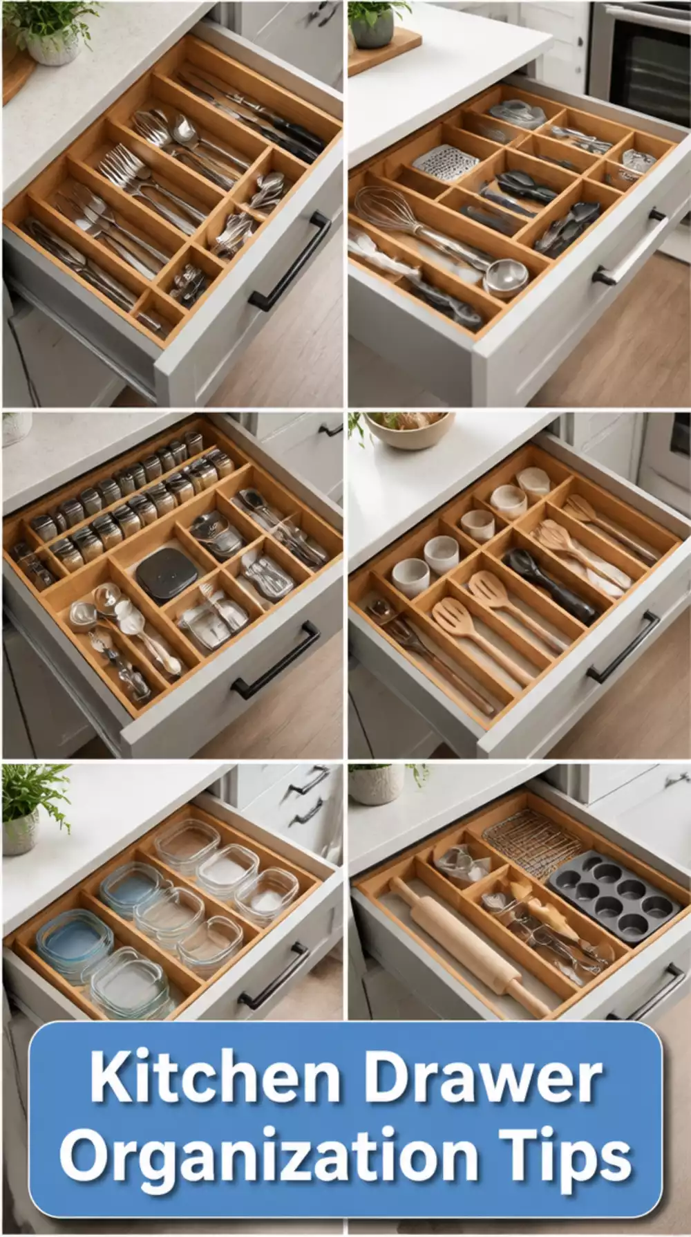 The Drawer Divider Setup Every Kitchen Island Work Surface Needs