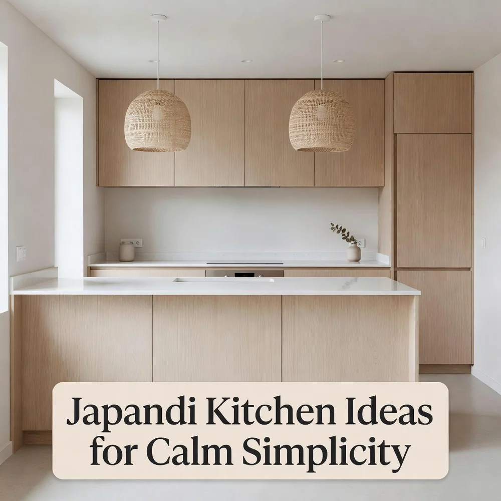 Japandi Kitchen Ideas for Calm Simplicity