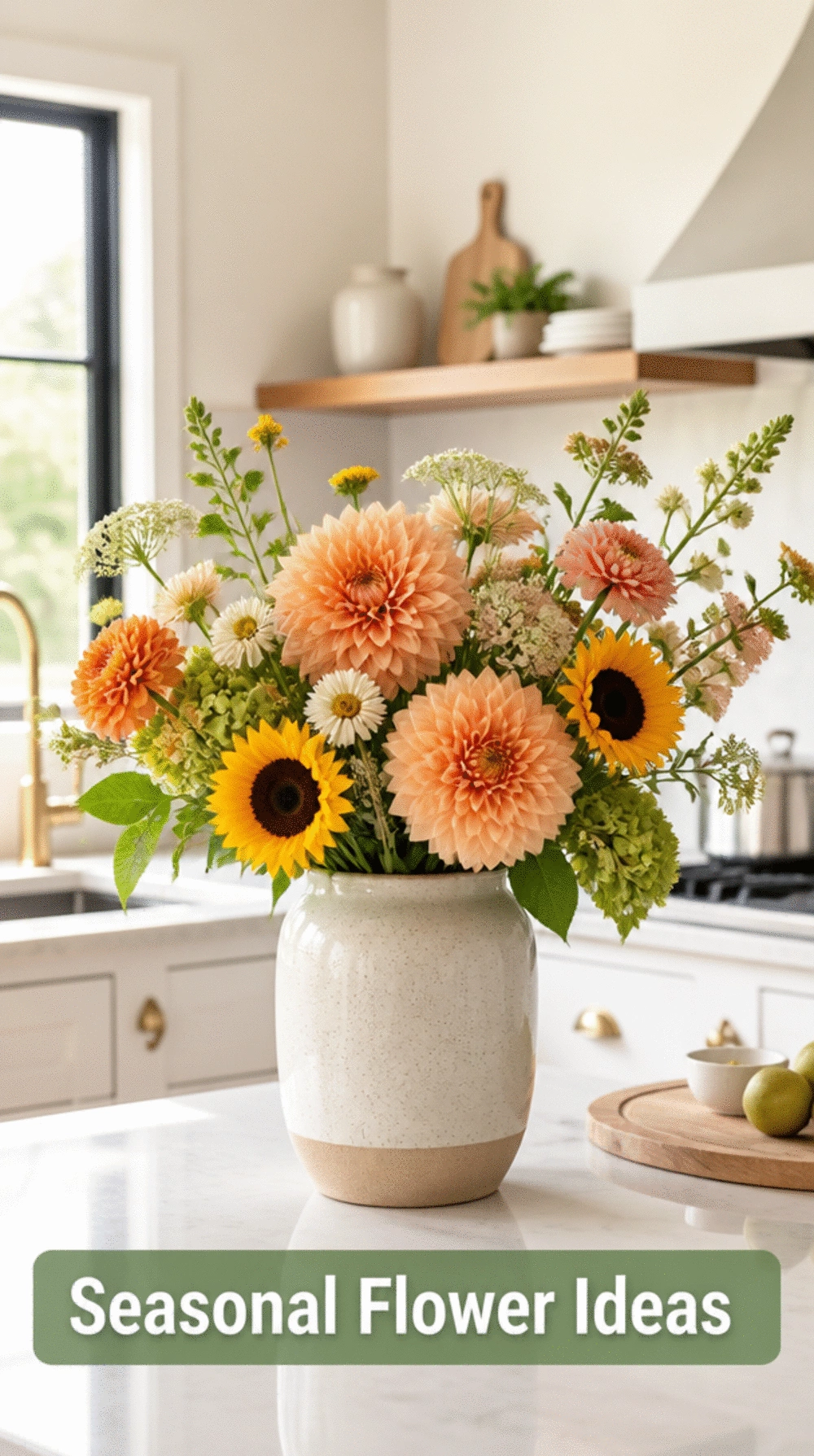 Why a Simple Kitchen Jug of Seasonal Flowers Changes the Whole Room