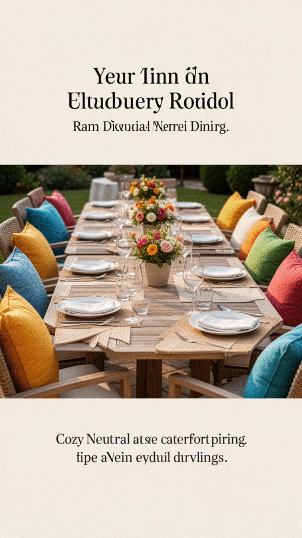Enhance Your Outdoor Dining Experience: 5 Essential Tips for Comfort