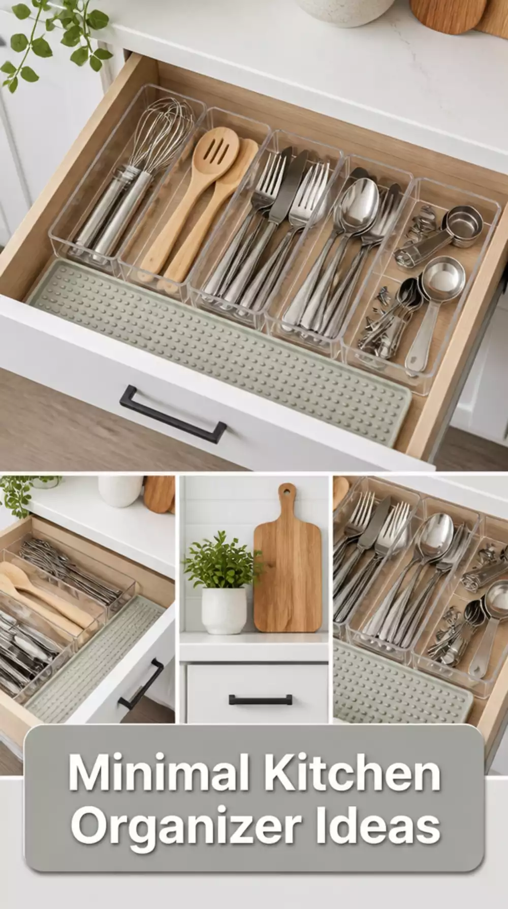 The Kitchen Utensil Drawer Setup Designers Use for a Minimal Kitchen