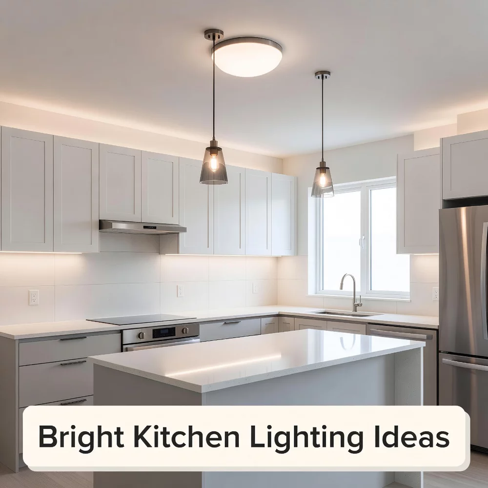 Bright Kitchen Lighting Ideas for Low Ceilings