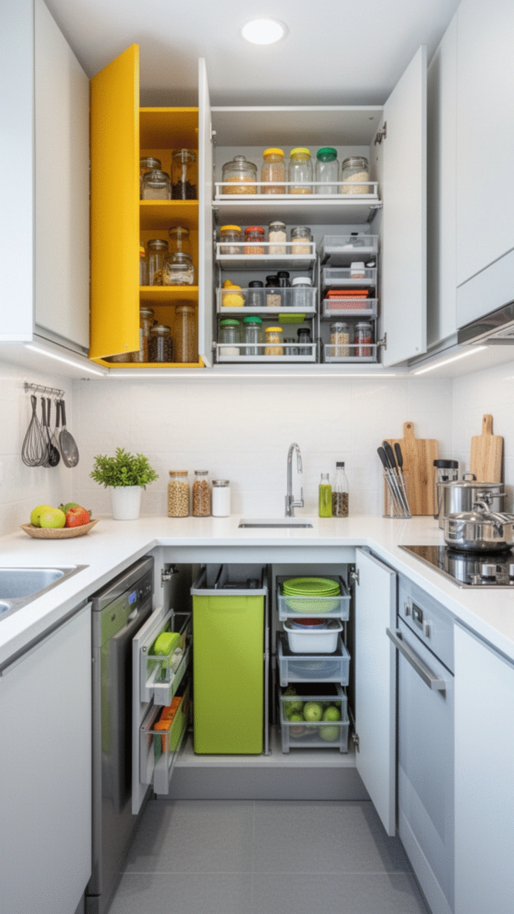 Space-Saving Solutions for Small Kitchens: 5 Essential Tips